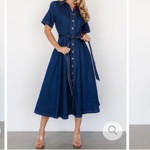 Baltic Born Janelle Denim Midi Dress